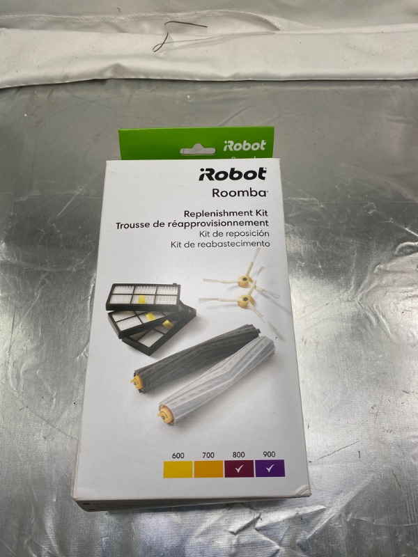 Photo 2 of iRobot Roomba Authentic Replacement Parts - Roomba 800 and 900 Series Replenishment Kit (3 AeroForce Filters, 2 Spinning Side Brushes, and 1 Set of Multi-Surface Rubber Brushes)