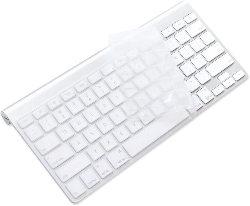 Photo 3 of Office Bundle: Mouse Pad, Microfiber Cleaning Cloths, Clear Keyboard Cover, Filing Tabs