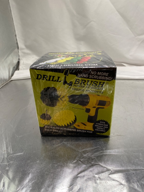 Photo 2 of Drill Brush All Purpose Medium - Yellow