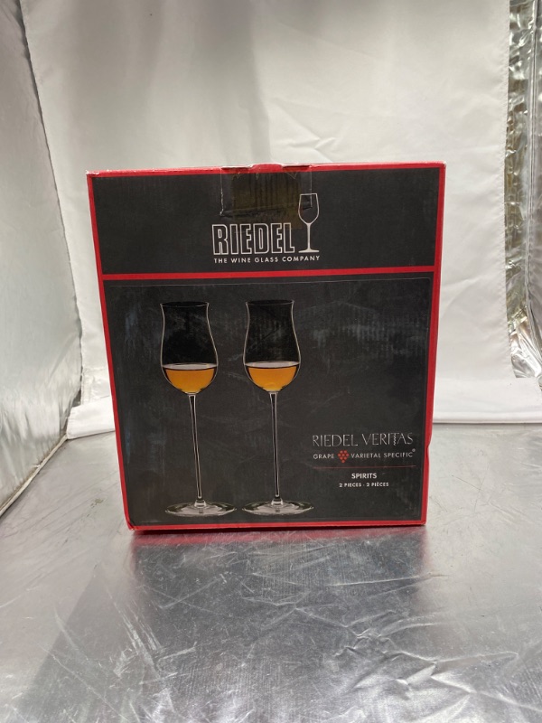 Photo 2 of Riedel Veritas Spirits Glass, 2 Count (Pack of 1), Clear