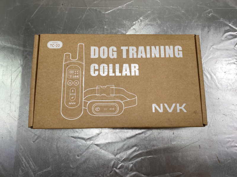 Photo 2 of NVK Shock Collar, Dog Training Collar with Remote for Medium Large Dogs, Rechargeable Dog Shock Collar with Shock, Vibration, Beeps Modes, IPX7 Waterproof, Range up to 1600Ft