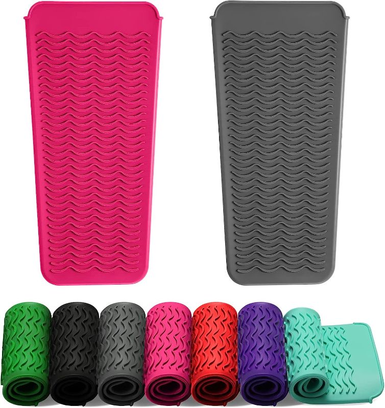 Photo 2 of Heatless Curlers and Silicone Mat Puch Bundle 
