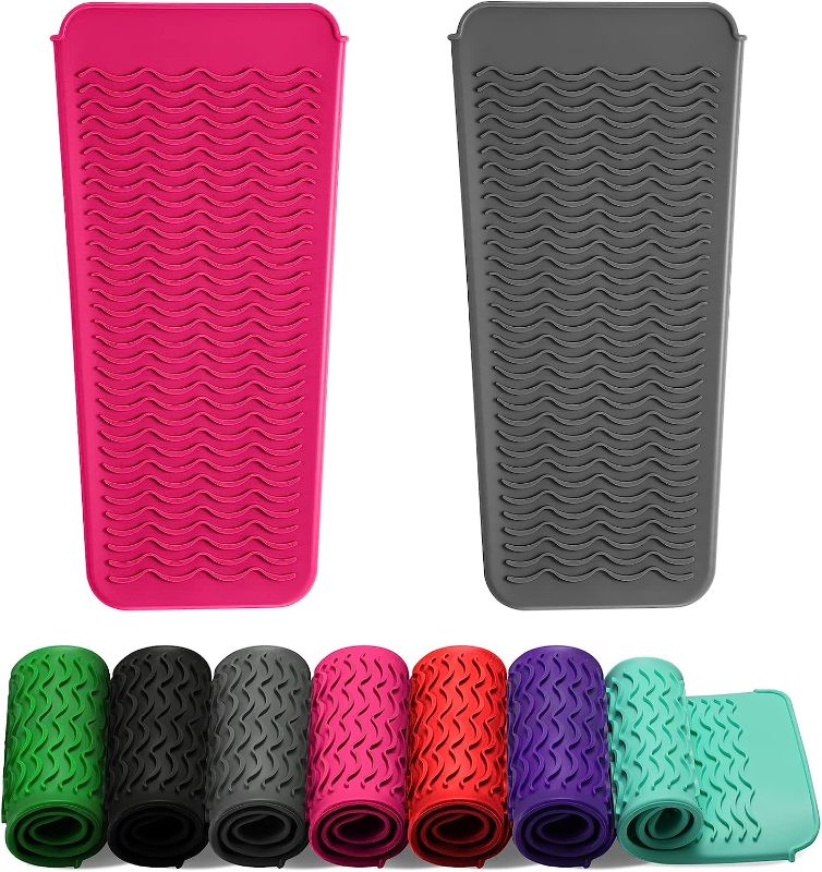 Photo 1 of Heatless Curlers and Silicone Mat Puch Bundle 