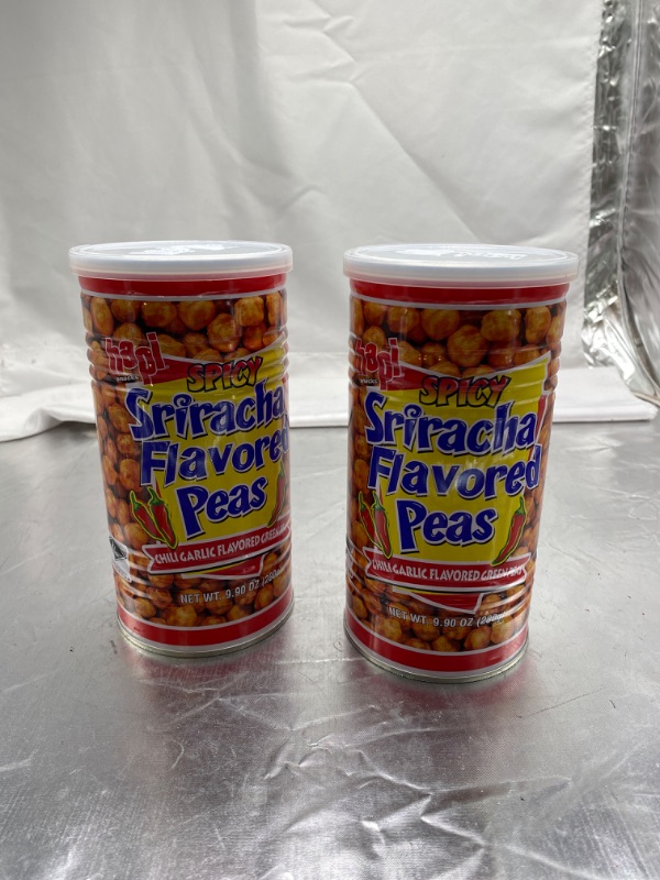 Photo 2 of (2 Pack) Hapi Snacks, Spicy Sriracha Peas, 9.9 oz