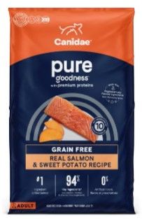 Photo 1 of CANIDAE Pure Goodness Real Salmon & Sweet Potato Recipe Adult Dry Dog Food
