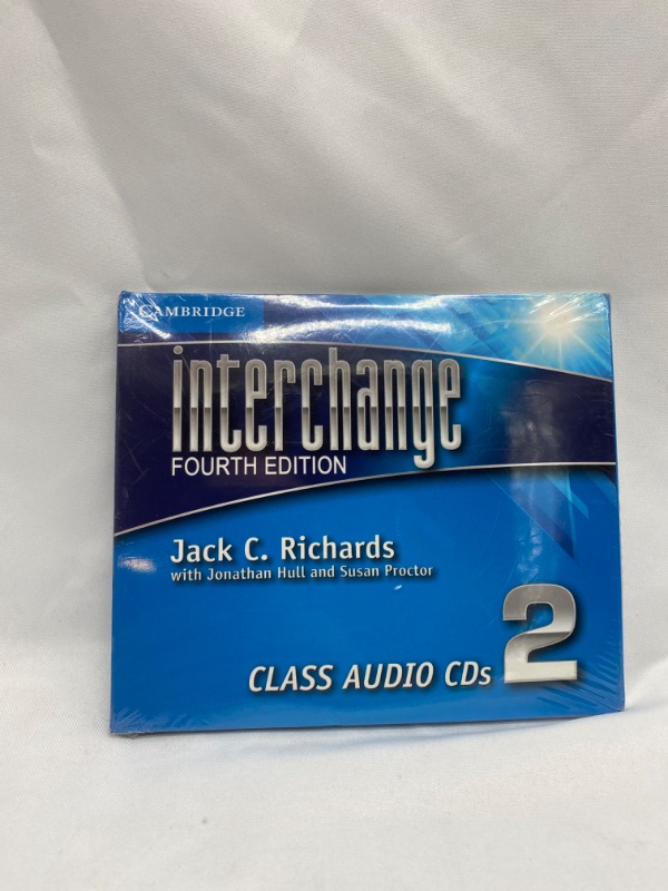 Photo 2 of Interchange Level 2 Class Audio CDs (3) (Interchange Fourth Edition)