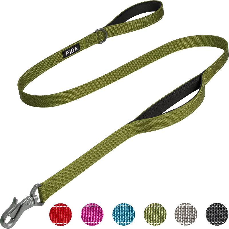 Photo 2 of 5 FT Heavy Duty Dog Leash with 2 Comfortable Padded Handles, Traffic Handle & Advanced Easy Snap Hook, Reflective Walking Lead for Large, Medium & Small Breed Dogs,

Kibble 30748-G Bubble Dog Treat Pouch, Green Ball

