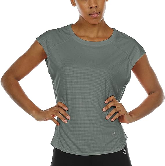 Photo 1 of SEE IMAGE
Workout Cap Sleeves Tops for Women - Fitness Gym Yoga Running Exercise T-Shirt size M