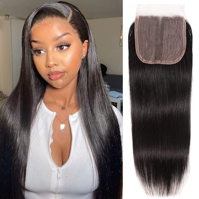 Photo 2 of SEE IMAGE

Sensationnel Xpression prestretched braiding hair - all Kanekalon flame retardant smooth yaki braid hair extension 2X 48 inch (1 pack, T1B/RED) 1 pack T1B/RED

Straight Lace Closure 4X4 Machine Made Closure Unprocessed Natural Black ?8Inch Midd