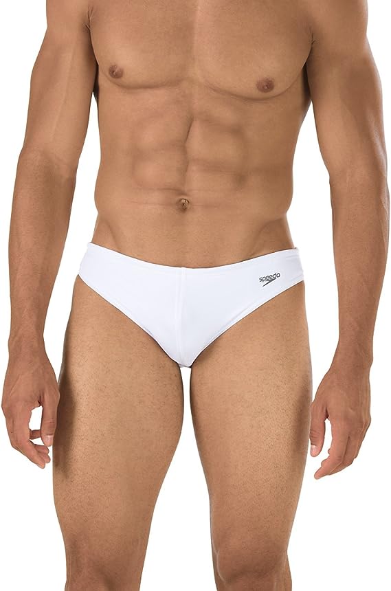 Photo 1 of SEE IMAGE
Speedo Men's Swimsuit Brief PowerFlex Eco Solar
Front Image: Strong Man With Arms Out
Back Image: (Text) Champion
