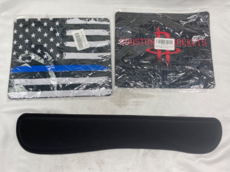 Photo 4 of SEE IMAGE
Thin Blue Line USA Flag Mouse Pad Mat Mousepad for Laptop PC Gaming Home or Office Gift for Police Officer

Custom Mouse Pads Personalized Cool Mouse Pad with Photo/Picture/Text/Logo Customized Gaming Desk Pad
BASKET BALL TEAM HOUSTON ROCKETS MP