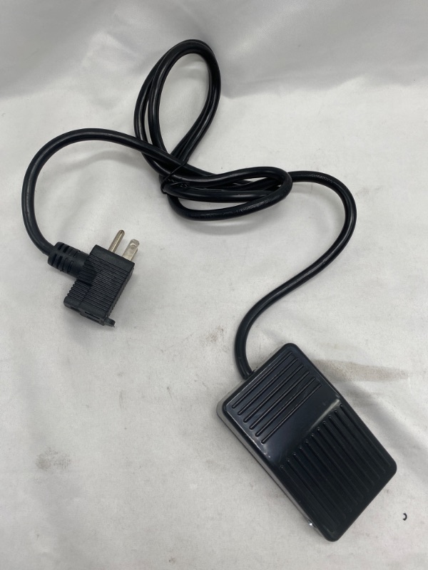 Photo 2 of  Deadman Foot Pedal Switch with 5ft Cable Control Machine,Meat Grinder,Woodworking Machine Control ?Grinder etc. Plastic Non Slip AC 250V