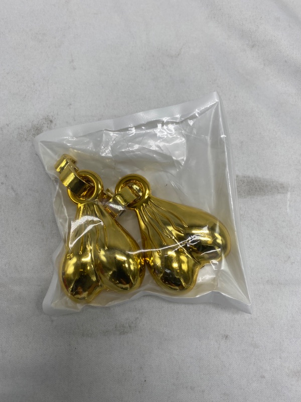 Photo 2 of 2 Pack Shoe Nuts Balls Charm Balls,Distinctive Funny Shoe Accessories Birthday gift for Friends (gold)