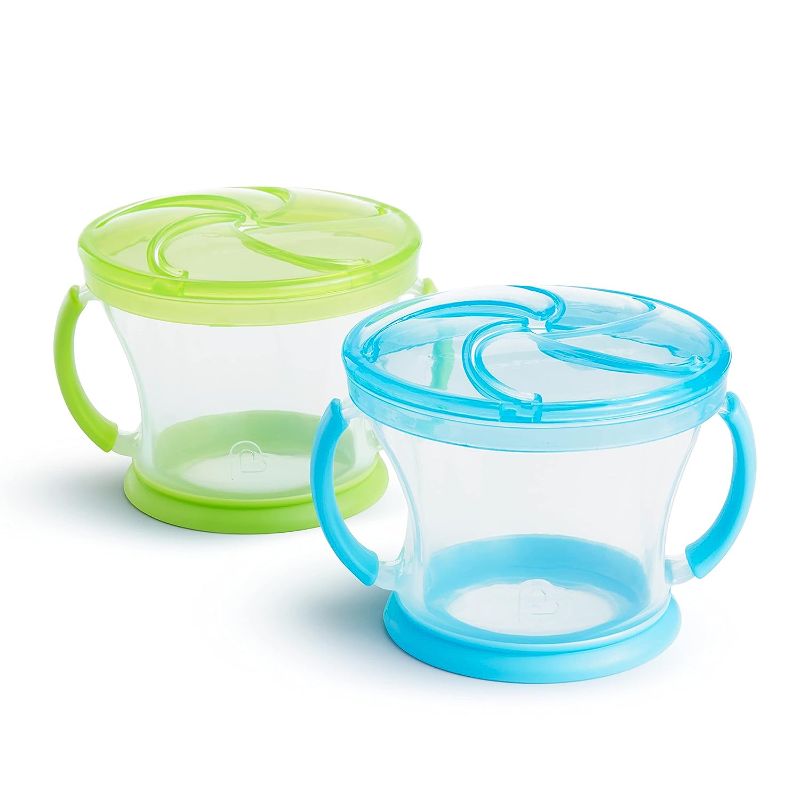 Photo 1 of Munchkin® Snack Catcher® Toddler Snack Cups, 2 Pack, Blue/Green

Kids Bluetooth Headphones LED Light Up with Safe Volume, 25H Playtime, Stereo Sound Mic, Bluetooth 5.0, Foldable, On Ear Kids Wireless Headphones for Tablet/Airplane/Travel