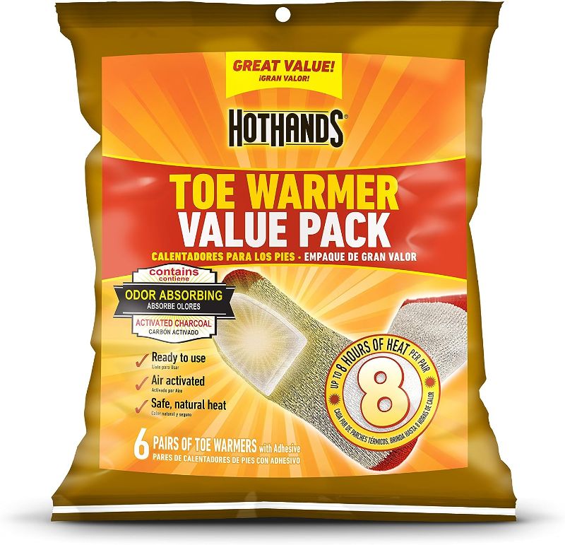 Photo 1 of HotHands Toe Warmers - Long Lasting Safe Natural Odorless Air Activated Warmers - Up to 8 Hours of Heat - 6 Pair

 Stretchy Nylon Solo Loop Bands Compatible with Apple Watch 38mm 40mm 41mm 42mm 44mm 45mm 49mm Ultra iWatch Series 8

