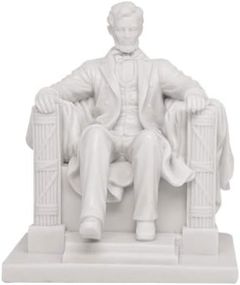 Photo 1 of Pacific Giftware PTC 5.5 Inch Abraham Lincoln National Memorial Replica Statue Figurine