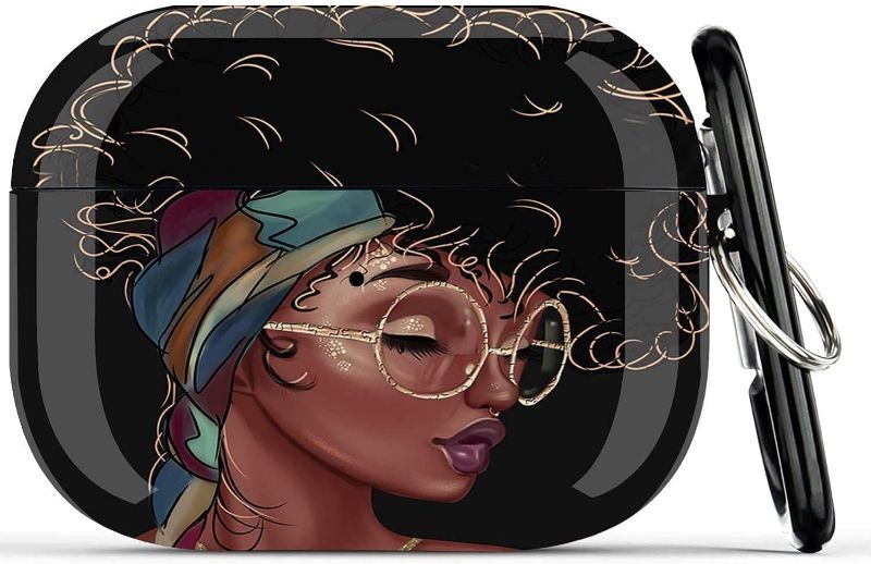 Photo 1 of Black Girl Airpods Pro Case - Wonjury African American Protective Hard Case Cover Skin Portable & Shockproof Women Girls with Keychain for Apple Airpods.


500pcs Silicone Micro Rings Hair Extensions Tools Kit Three-hole Hair Pliers Micro Pulling Hook Nee