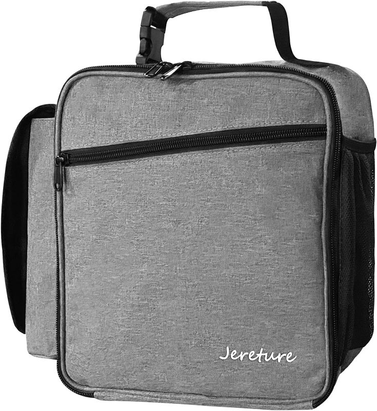 Photo 1 of Jereture Lunch Box for Men, Women, Compact Adult Insulated Lunch bag with paper towel bag - Lunch Pail Work Office Cooler, Soft, Leakproof, Fashion. Suit to...
