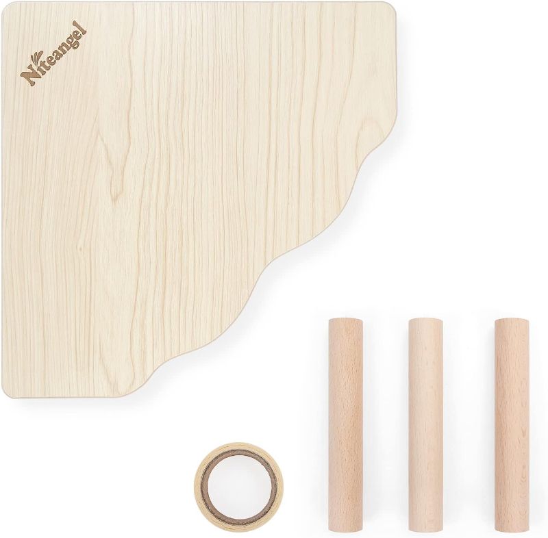 Photo 1 of Niteangel Hamster Play Wooden Platform for Dwarf Syrian Hamsters Gerbils Mice Degus or Other Small Pets
