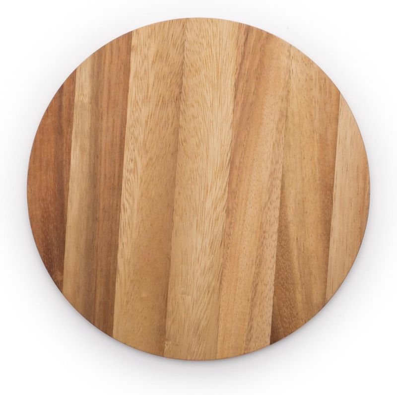 Photo 1 of Ironwood Gourmet  Multi-Use Circle Serving Board, Acacia Wood,