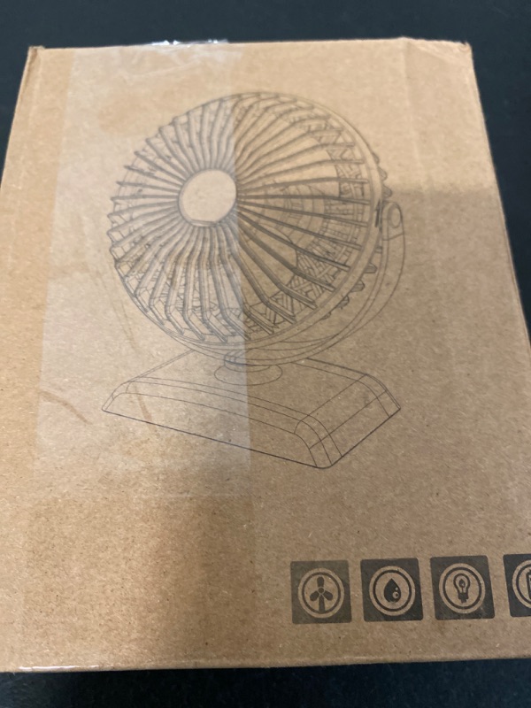 Photo 1 of AaoLin Desk Fan, USB Small Fans with 3 Speeds Strong Airflow, Quiet Portable, 360° Rotation Personal Table Fan for Home,Office, Bedroom Desktop
