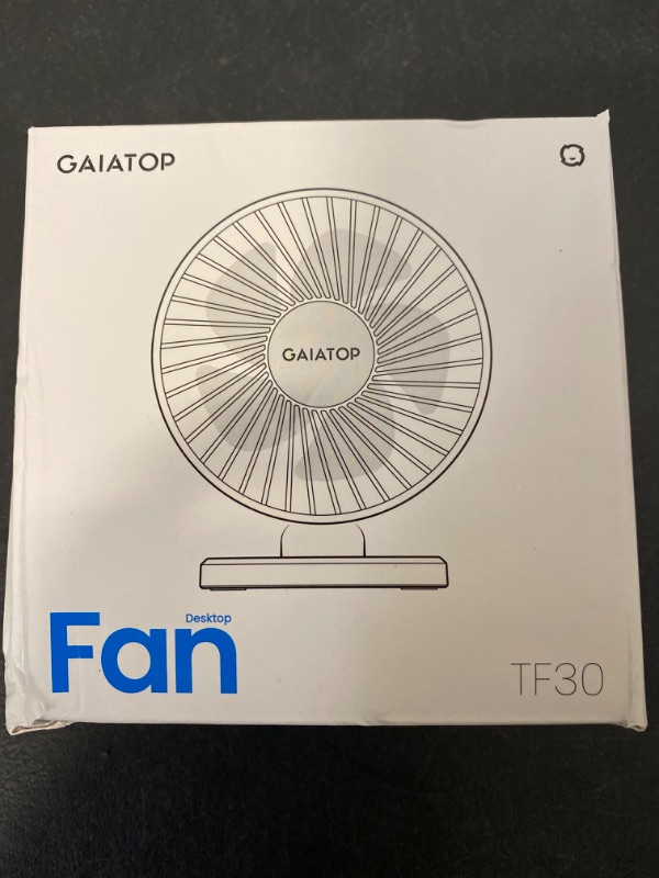 Photo 4 of Gaiatop USB Desk Fan, Small But Powerful, Portable Quiet 3 Speeds Wind Desktop Personal Fan, Adjustment Mini Fan Table Fan for Better Cooling, Home Office Car Indoor Outdoor(Blue)
