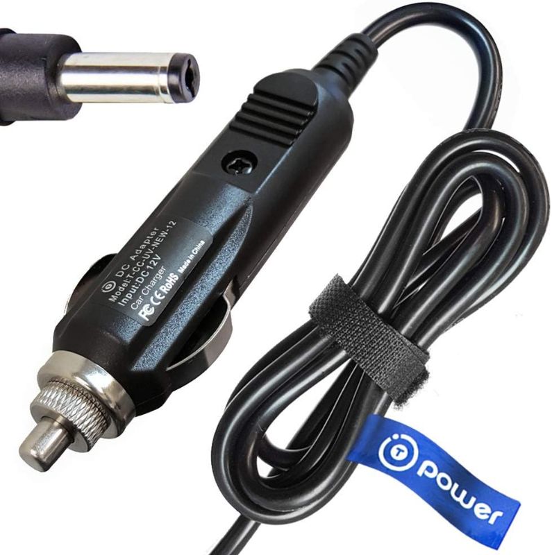 Photo 1 of T-Power 12V Car Charger for Brother Pocketjet 3 6 7 Series PJ-622 PJ-623 PJ-662 PJ-663 Mobile Printer Pocketjet 3 PLUS PJ-523 PocketJet 7 PJ-722 PJ-723 PJ-762 Thermal Printer Power Supply
