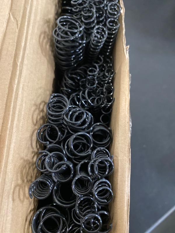 Photo 6 of Therwen 300 Pack Plastic Spiral Binding Coils Bulk 90 Sheet Capacity, Black Spiral Binding Spines 4:1 Pitch, Binding Coils for Office Documents Engineer Papers Business School (1/2 Inches)
