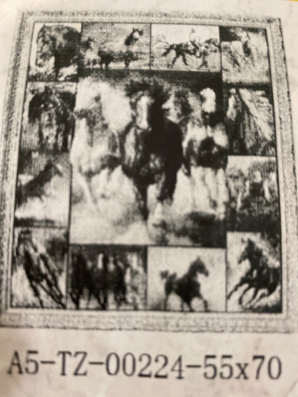 Photo 2 of Horse Blanket,Horse Gifts for Girls Throw Blanket,Horse Gifts for Women Blanket,Gifts for Horse Lovers, Super Soft Cozy Horse Themed Gifts for Men Blanket,Sofa Couch Beds Horse Decor
