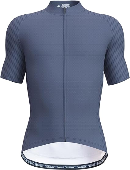 Photo 1 of Men's Cycling Jerseys Tops Biking Shirts Short Sleeve Bike Clothing Full Zipper Bicycle Jacket with Pockets- Size M
