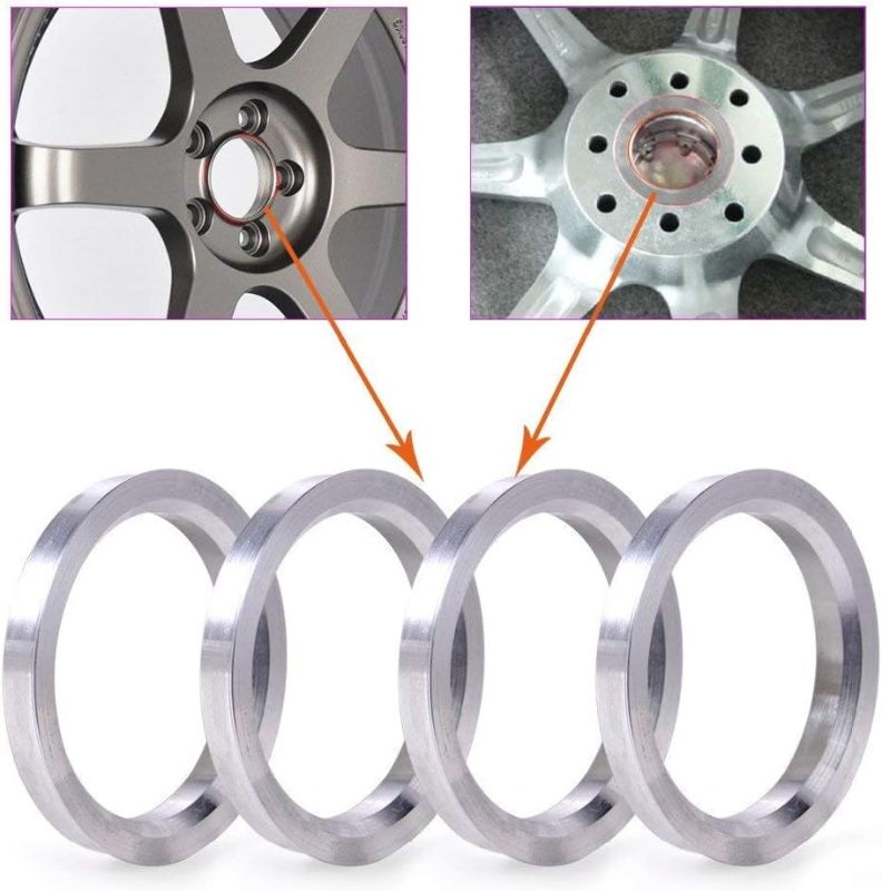 Photo 2 of ZHTEAPR 64.1 to 72.6 Wheel Hub Centric Rings (Set of 4)  Aluminium Alloy Wheel Hubrings
