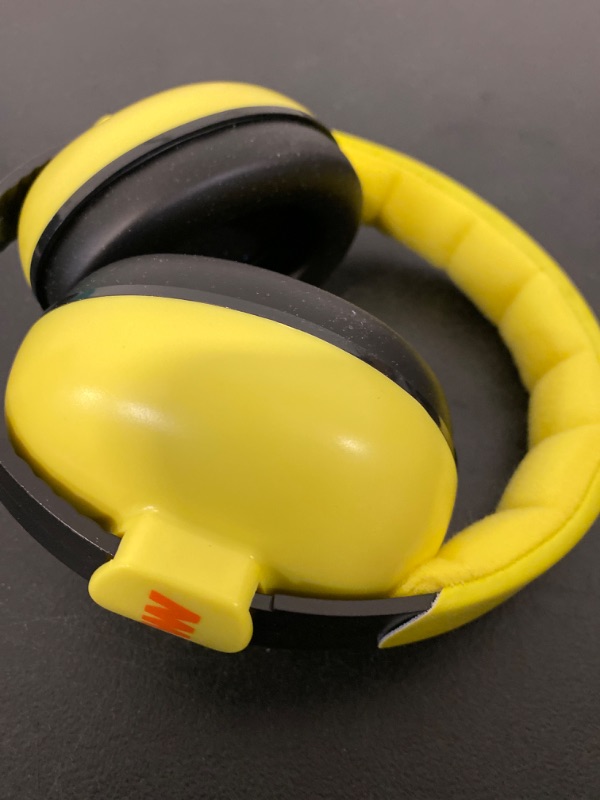 Photo 3 of MUMBA- Noise Cancelling Headphones for Kids, Babies Ear Protection Earmuffs Noise Reduction for 0-3 Years Babies, Toddlers, Infant (Yellow)
