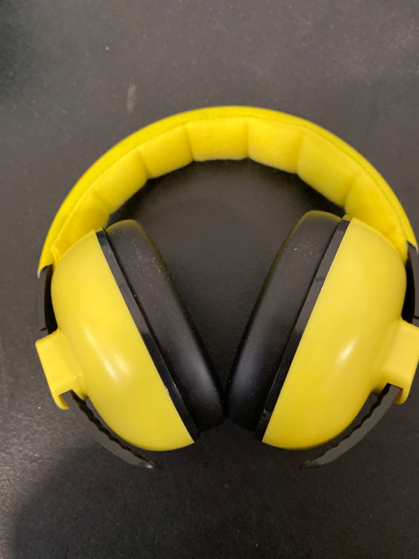 Photo 2 of MUMBA- Noise Cancelling Headphones for Kids, Babies Ear Protection Earmuffs Noise Reduction for 0-3 Years Babies, Toddlers, Infant (Yellow)
