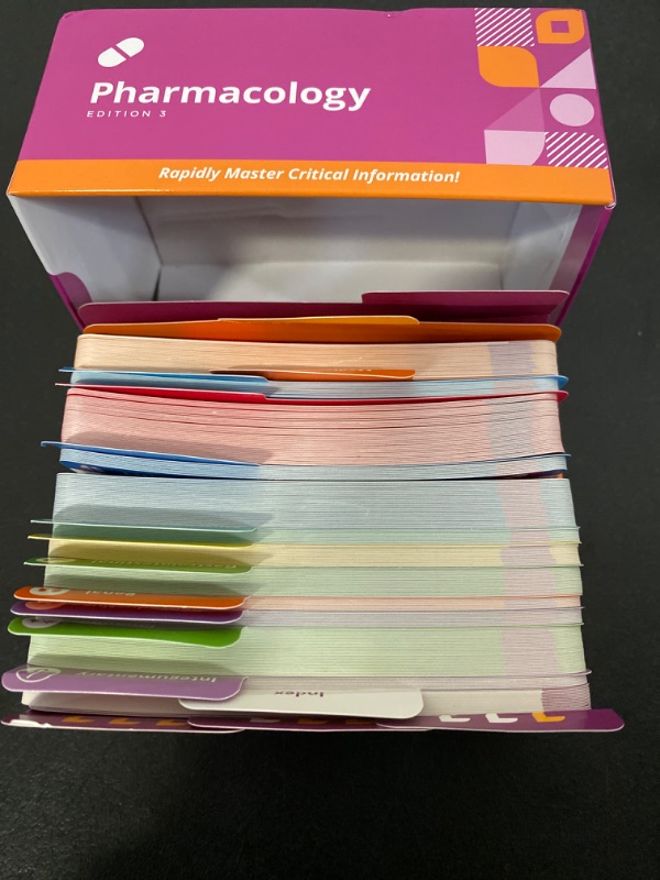 Photo 2 of Level Up RN – Pharmacology Flash Cards – No Fluff – Nursing School Essentials for Students – 2023-2024 NCLEX ATI HESI Review LPN RN Flash Cards (223 Cards) Edition #3

