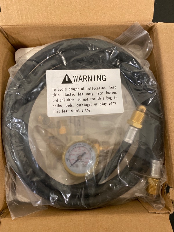 Photo 1 of Argon Regulator, Flow Meter Gas Regulator Gauge for Mig Tig Weld with Gas Hose Welding
