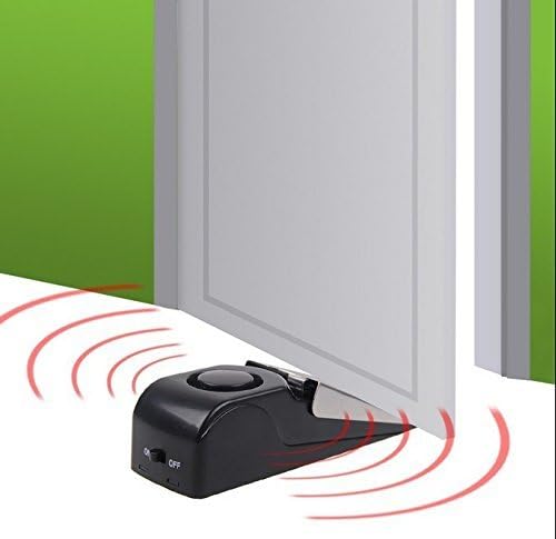 Photo 2 of Upgraded Door Stop Alarm -Great for Traveling Security Door Stopper Doorstop Safety Tools for Home
