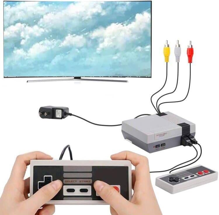 Photo 2 of Classic Video Retro Game Console, Classic Mini Console Built-in with 620 Classic Retro Games Dual Players Mode Console for...
