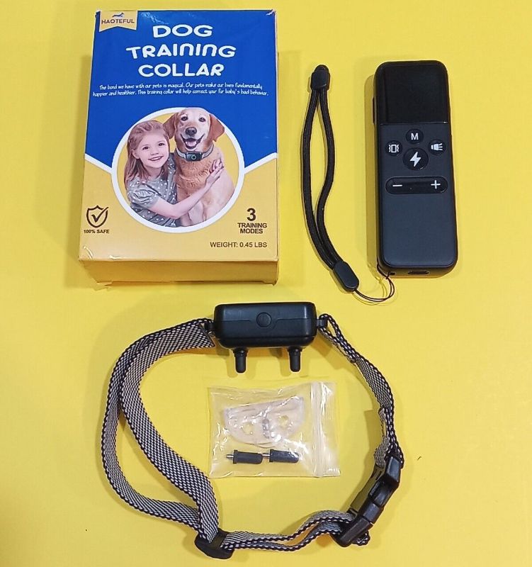 Photo 1 of Haoteful GE-G22 Dog Obedience Bark Barking Training Shock Collar(PINK)
