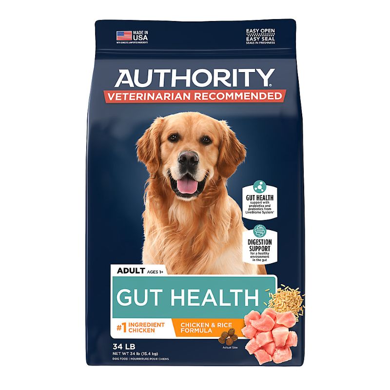 Photo 1 of Authority® Gut Health Adult Dry Dog Food - Chicken
