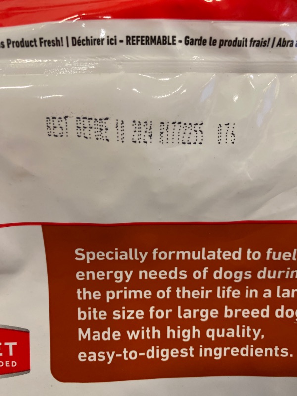 Photo 3 of Hill's Science Diet Dry Dog Food, Adult, Large Breed, Chicken & Barley Recipe, 15 lb. Bag
