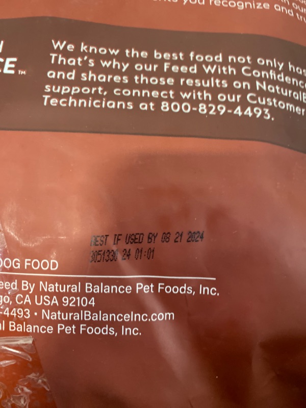 Photo 3 of Natural Balance Limited Ingredient Adult Dry Dog Food with Healthy Grains, Beef & Brown Rice Recipe, 24 Pound 