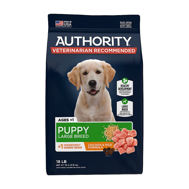 Photo 1 of Authority® Everyday Health Large Breed Puppy Dry Dog Food - Chicken
