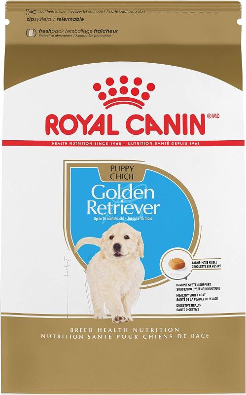 Photo 1 of Royal Canin Golden Retriever Puppy Dry Dog Food, 30 lb bag
