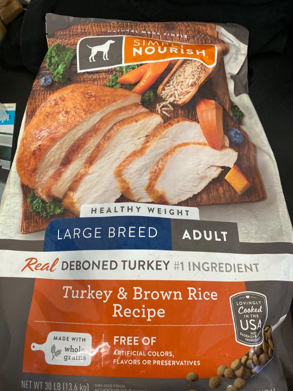 Photo 1 of Simply Nourish® Original Weight Management Large Breed Adult Dry Dog Food - Turkey & Brown Rice
