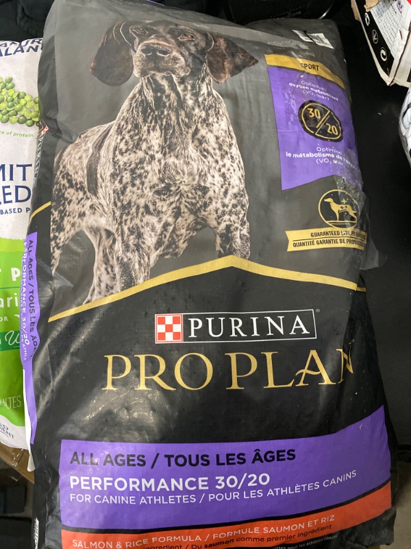 Photo 2 of Purina Pro Plan High Energy, High Protein Dog Food, SPORT 30/20 Salmon & Rice Formula - 33 lb. Bag
