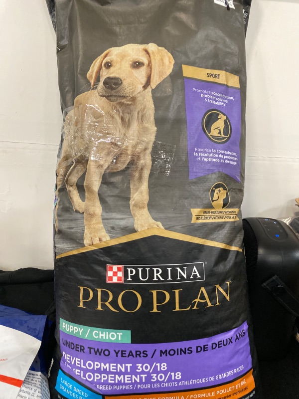 Photo 2 of Purina Pro Plan Puppy Large Breed Sport Development 30/18 High Protein Puppy Food - 35 Lb. Bag
