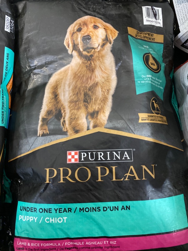 Photo 2 of Purina Pro Plan High Protein Puppy Food DHA Lamb & Rice Formula - 18 lb. Bag
