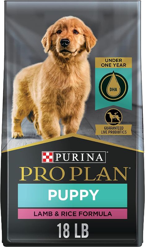 Photo 1 of Purina Pro Plan High Protein Puppy Food DHA Lamb & Rice Formula - 18 lb. Bag
