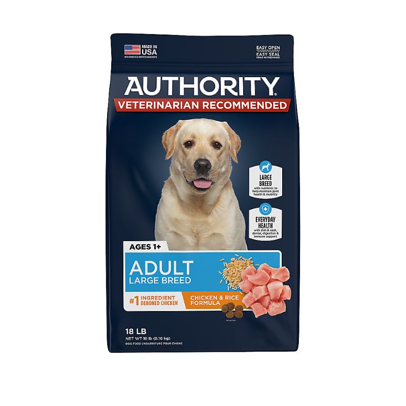 Photo 1 of Authority® Everyday Health Large Breed Adult Dry Dog Food - Chicken 18lb 
