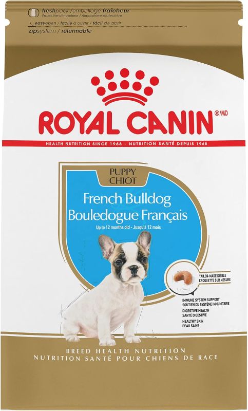 Photo 1 of Royal Canin French Bulldog Puppy Dry Dog Food, 3 lb bag

